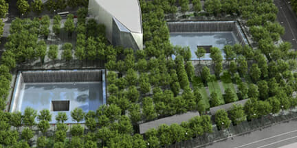 World Trade Center aerial illustration 